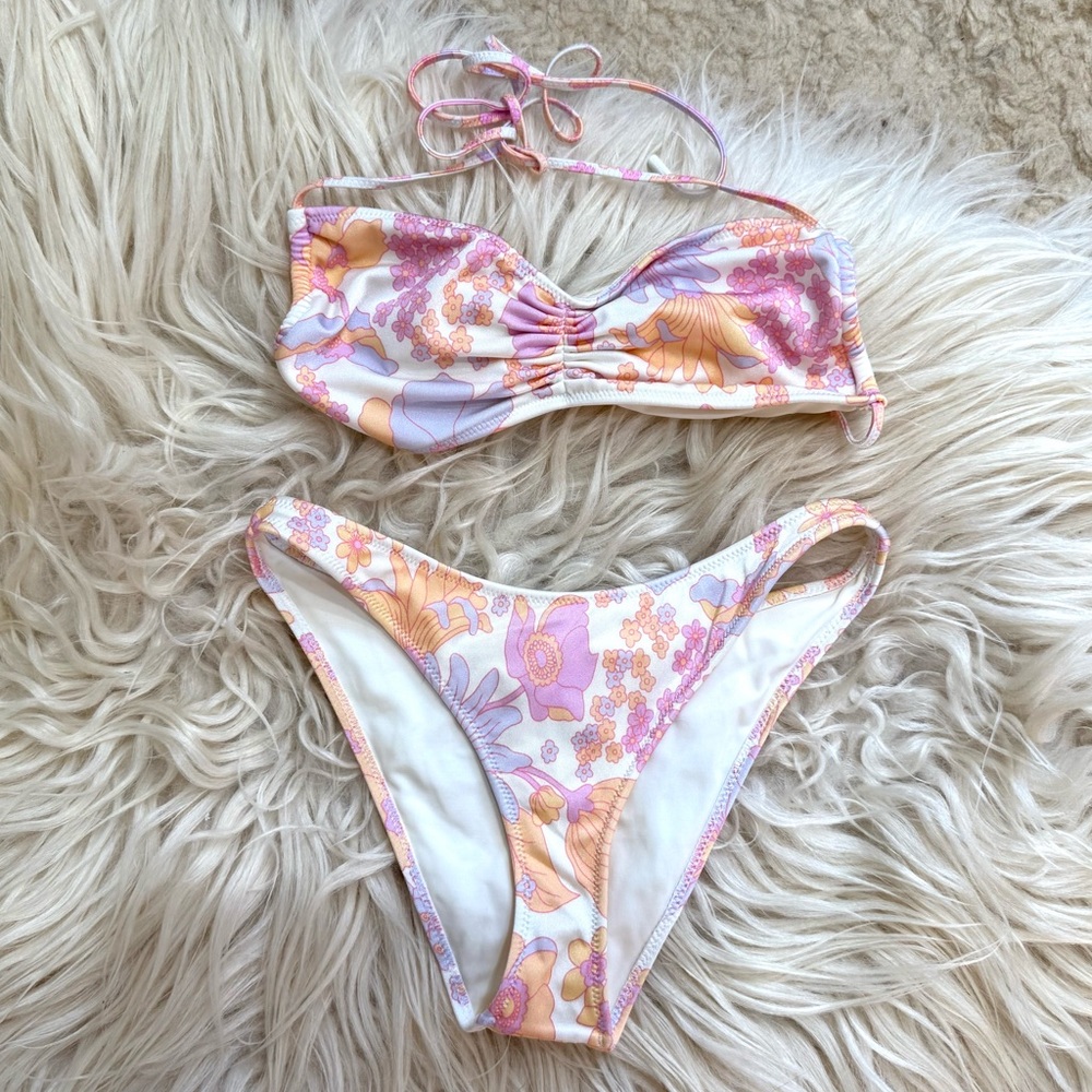 TRIANGL Floral Bikini Set